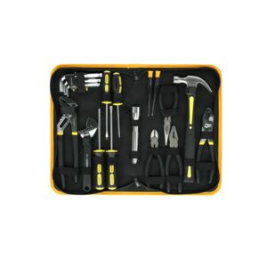 Crownman 23-Piece Combination Tool Set Yellow and Black